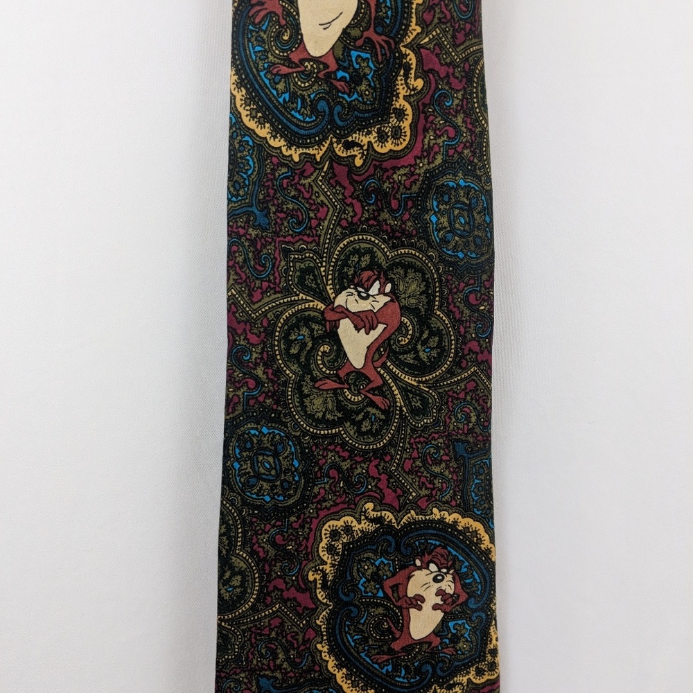 Looney tunes Taz Tasmanian devil men's tie